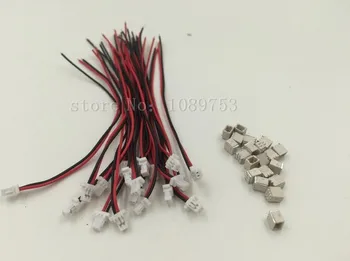 10 SETURI de Mini Micro SH 1.0 2-Pin conectori JST cu Cabluri Cabluri 100MM