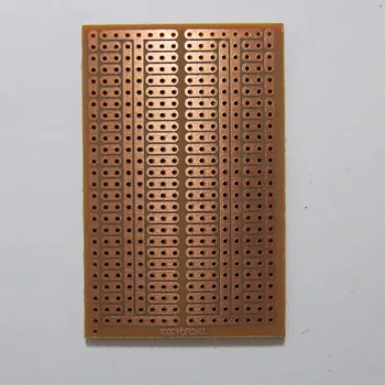 10buc/lot Singură Parte 4.5x7cm universal Stripboard Veroboard 2er 3er comun bachelită experiment circuit board, PCB mirabeau eiffel Matrix