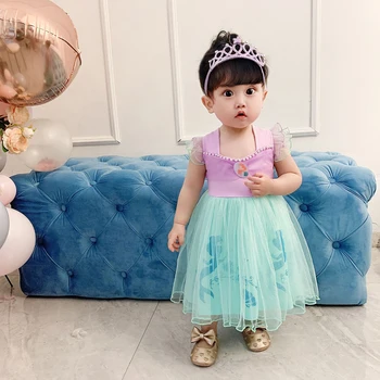 Baby Snow White Dress Copii Cosplay Rochie Elsa Sirena Lolita Mici Rochie Nou-Născut Prințesă Cosplay Îmbrăcăminte