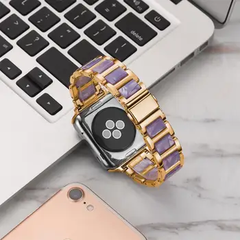 Rasina-Curea din Otel Watchband pentru apple watch 38 40 41mm iWatch Seria 8 se 7 6 5 4 3 2 Încheietura mâinii Înlocuire Brățară Accesorii