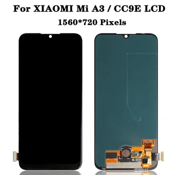 AMOLED Pentru Xiaomi Mi A3 CC9E LCD Touch Ecran Înlocuire Cu Cadru de Afișare Pentru Mi A3 M1906F9SH M1906F9SI Display LCD de Asamblare
