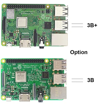 Raspberry Pi 3 Model B Plus Placa de 1.4 GHz pe 64-bit Quad-core ARM Cortex-A53 CPU cu WiFi si Bluetooth Raspberry Pi 3 Model B / 3B+