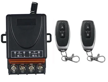 AC 110V 220 V 1CH 1CH Radio Controller Wireless RF 30A Releu de Control de la Distanță Comutator de 315 MHZ 433 MHZ Emitator+ Receptor