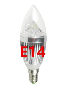Lumanare LED lumina E14 9W 12W 15W E14 Estompat 110V 220V Led lampa bec alb rece / alb cald CE ROHS