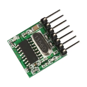 QIACHIP 433Mhz Control de la Distanță Comutator Pentru Modul Arduino DIY 433 MHz Transmițător RF Superheterodină de Învățare Cod 1527 Codare