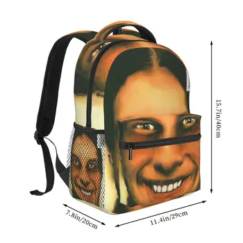 Aphex Twin Rucsac pentru Fete Baietii de Călătorie Rucsac Rucsaci pentru Adolescente sac de școală