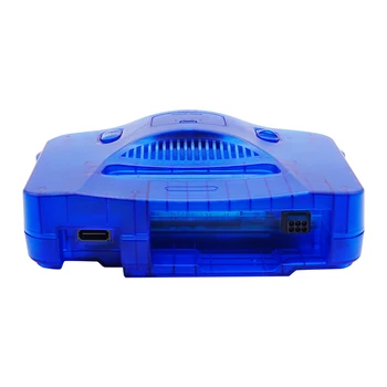 Inlocuire Carcasa De Plastic Translucid Caz Compatibil Nintendo N64 Retro Joc Video Consola Cutie Transparentă
