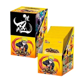 Bandai Reale Anime NARUTO Sasuke Colecție de Cărți Rare Cutie Uzumaki Uchiha Hobby Joc de Colecție, Cărți Pentru Cadouri pentru copii Jucarii