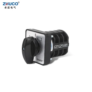 ZHUCO LW8D-10D404-3B 3 Poziții 3 Faze 10A Cam Switch Comutator Rotativ Comutare Comutator de Control Pentru Motoare Electrice