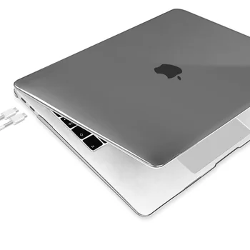 Transparent de Plastic Greu de Caz Pentru MacBook 13Air A1466 A1369 Retina de 13 Pro A1278 Laptop Case + Keyboard Cover Pentru Pro 16 A2141
