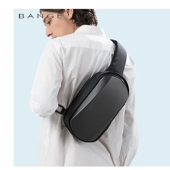 KAKA încărcare USB geantă de umăr pentru bărbați piept sac pachet pe zi Anti-Furt de sex Masculin trece corpul saci de Umăr mochilas Bărbați Saci de Messenger