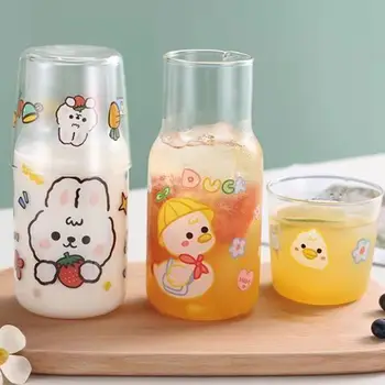 O Persoană A Băut Coreean Pahar De Lapte Cupa Fată Drăguță Inima De Uz Casnic Cana De Apa Rezistent La Temperaturi Ridicate Cupa