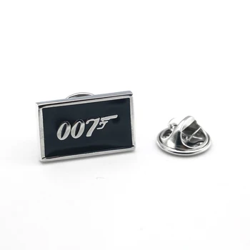 Bărbați Moda Broșă Doamna broșă Îmbrăcăminte Rucsac Insigna de Calitate Alama Material James Bond 007 Design Costum de Pin Pentru Bărbați