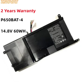 ZNOVAY P650BAT-4 Baterii de Laptop Pentru Clevo P650 P651 P655 P671 RA P670-RG THINKPAD NP8650 NP8651 NP8652 6-87-P650S-4U311 14.4 V 60Wh