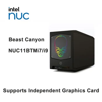 Intel ia Canyon NUC11BTMi7/i9 Joc de Calculator ITX Gazdă i9-11900KB Suporta Grafica Dedicata Card de Memorie Mini Gazdă