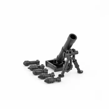 Mortar ARMA Armata Arme arma Brinquedos Playmobil City Police Militari Bloc Caramida Original Model Mini Jucarii