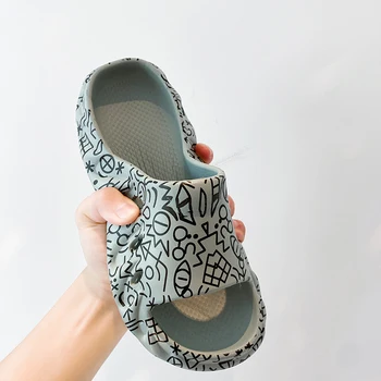 Vara Yezzy Slide-uri Non-alunecare Moale Pereche Pantofi de Plaja Ușor de Apă Pantofi pentru Femei de Moda de Vânzare la Cald Baie, Papuci de casă, Sandale