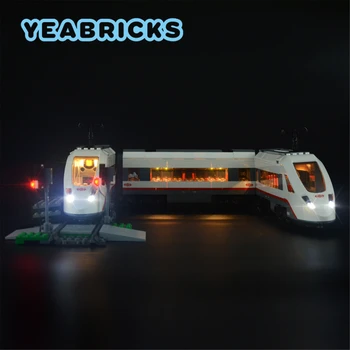 YEABRICKS Lumină Led-uri Kit pentru 60051 High-speed Tren de Pasageri Bloc Set (NU se Includ în Model) Cărămizi Jucarii pentru Copii