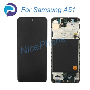 Pentru Samsung A51 Ecran LCD + Touch Digitizer Display 2400*1080 SM-A515F/DSN/DS/DST/DSM/N A51 LCD Ecran Display