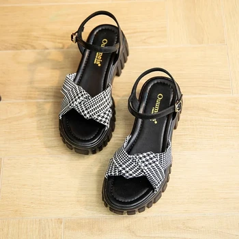 Femei sandale Sandale Platforma de Moda Creștere Non-alunecare Pantofi 2022 Vara Noi Catarama Curea Sandale Casual sex Feminin