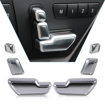 Beler Usi Cromate Scaun Reglați Butonul Comutator Capac Ornamental pentru Mercedes Benz E GL CLS Class W212 W218 X166