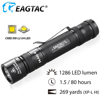 EAGTAC P200LC2 XML2 1286lm Lanterna LED-uri 18650 CR23A Baterie Nichia 219C 4000K 365NM UV LED XPL BUNĂ pe termen Lung, Prin Vânătoare Lanterna