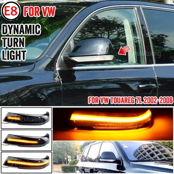 Dinamică LED de Semnalizare lampa de control Pentru VW Volkswagen Touareg am MK1 7L 2002 2003 2004 2005 2006 Oglinda din Spate Lumină Intermitentă