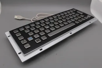 IP65 Buton Alb Negru Panou Compact Chioșc de Calculator Metalice Industriale Tastatura Cu USB Interfata PS2
