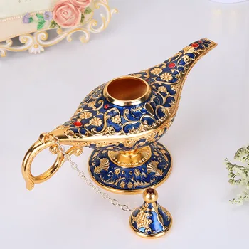 Aladdin lampa magic ornament mari care doresc lampa metal decor acasă cadou retro stil European meserii