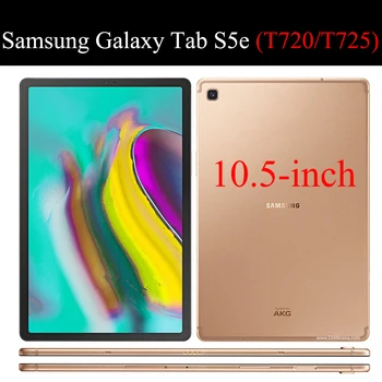 Tableta caz pentru Samsung SM-T720 SM-T725 din Piele Smart Dormi trezește-Trifold Sta cu Maneci capac sac funda pentru Galaxy Tab S5e 10.5