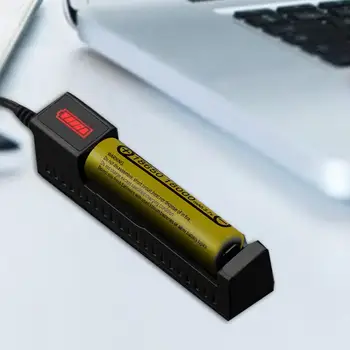 Universal 1 Slot 18650 Baterie LED Smart Încărcare Rapidă USB Baterie Reîncărcabilă Litiu, Încărcător Pentru 26650 14500 Baterie