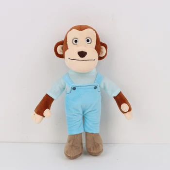 30cm Amanda Joc Aventurier Pluș Drăguț Maimuță Animale Împăiate Papusa Drăguț Maimuță Figura Jucărie de Pluș pentru Copii Jucarii Cadou pentru Copii