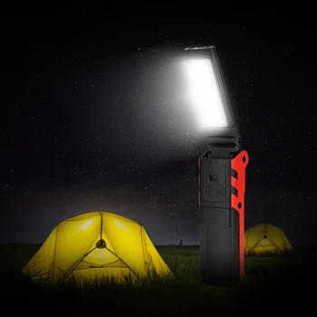 USB Reîncărcabilă Lanterna Built-in Baterie rezistent la apa COB Lumina de Lucru cu Magnet/Cârlig pentru Reparații Auto Camping