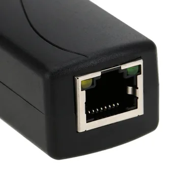 48V la 12V PoE Splitter Anti-interferențe 15W POE cablu Adaptor de alimentare a modulului de DC5.5*2.1 mm Conector pentru IP Camera