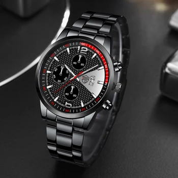 2023 Casual Ceas de Moda pentru Bărbați din Oțel Inoxidabil Cuarț Ceas de Lux, Oameni de Afaceri Calendar Sportiv din Piele Ceasuri reloj hombre