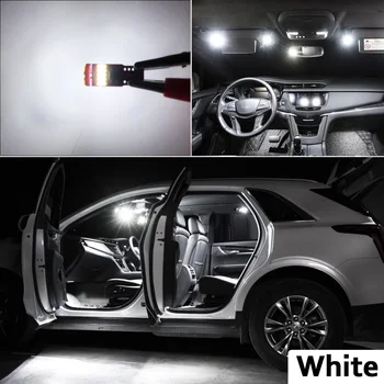 MDNG Canbus Pentru Volkswagen VW EOS 2007-2010 2011 2012 2013 2016 LED Interior Hartă Cupola Becuri Kit Accesorii Auto