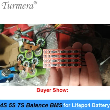 LiFePo4 de Protecție BMS 4S 12.8 V 5S 16V 7S 22.4V3.2V Baterie Echilibru BMS pentru 18650 32700 Litiu fosfat de fier de Încărcare a Bateriei