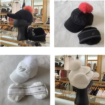 2022 Iarna Femei Pălărie Nouă Iepure Lână Pălărie Pălărie de Golf Sport Cald Earmuff Pălărie de Toamnă și de Iarnă Noi