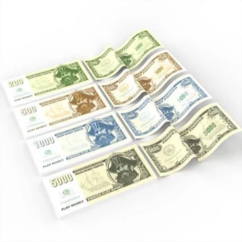 100buc Bancnote Model Pirat de Înlocuire Hârtie Juca Bani Recuzită Jucărie Joc de Bord Facturile Creative Tipărirea de Bani Model