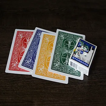 Patru-culoare Carte de Mare Schimbare,O Schimbare La Carte Albă,Magie Magia de Scenă Aproape Clasic de Magie Truc de Magician Jucarii