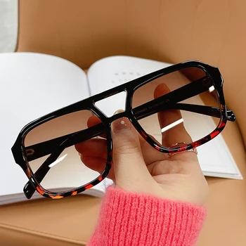 LeonLion Supradimensionate Pătrat ochelari de Soare pentru Femei Brand Designer de Epocă Ochelari pentru Femei/Bărbați de Lux Ochelari Femei Oculos De Sol 2022