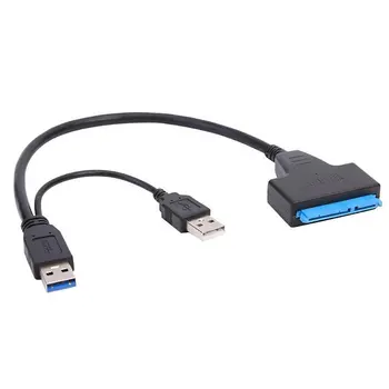 SATA Cablu Adaptor USB La Serial Hard Disk SATA de 2.5 Inch Notebook-autovehicul Linie USB 2.0 USB 3.0 pentru Transfer de Cabluri Livrare Rapida