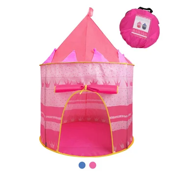 Portabil Pliabil Princess Castle Tul Copii, Copii Joc Cort Creative Dezvolta Piscină Interioară Yurt Castelul Playhouse Jucărie