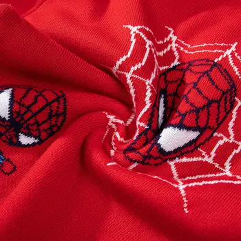 Copii Pulover de Toamnă Și de Iarnă de Pluș Îngroșat Spider Man Pulover Pulover din Bumbac Haine Cool pentru Copii Elevii de Îmbrăcăminte Cadou