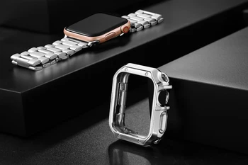 41mm Acoperă pentru Apple Watch Band Caz 7 SE 6 5 4 3 42MM 38MM Moale Clar Armura TPU Protector IWatch Seria 7 45mm 44MM 40MM Curea