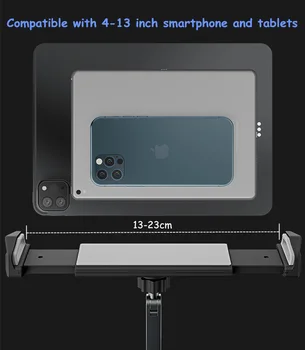 Pliabil Suport Pentru Tabletă Trei Ax Design Multi-Unghi Reglabil Suport Tablet Desktop Aluminiu Mâini Libere Suport De Telefon Mobil