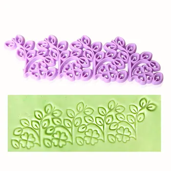 1 buc DIY Acasă Bakeware Flori de trifoi Piston Tăietor Matrițe în Relief de Timbru Pentru Tort Fondant Cookie