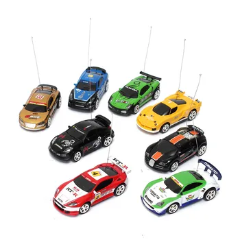 2010B Mini RC Cola Pot Mașină de Mare Viteză de Curse de Drift, Stunt Autovehiculului Telecomanda Radio Portabil de Buzunar de masini in Miniatura Jucării pentru băiat