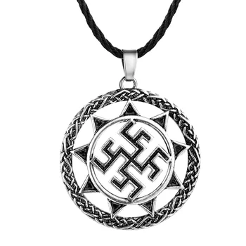 Dukhobor Amuleta Slave Puternic De Vindecare De Protecție Pandantiv Slave Vechi Simbol Talisman Pandantiv Bijuterii Barbati Colier