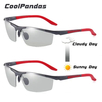CoolPandas 2020 Top Aluminiu Magneziu Fotocromatică ochelari de Soare Polarizat Bărbați Femei Conducere Ochelari de Soare Ochelari zonnebril heren